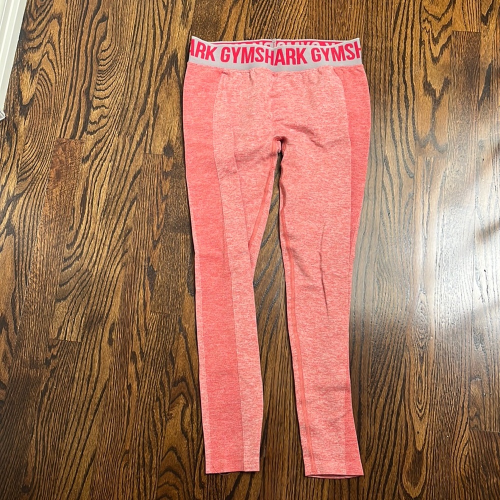 Pink Gym Shark tights size L